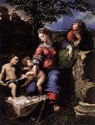 Holy Family below the Oak RAFFAELLO Sanzio